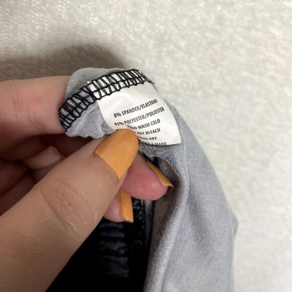 French Bulldog High Waist Graphic Soft Joggers Gray Medium Loungewear PJ Pants - Picture 8 of 10